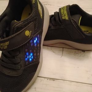 Kids Skechers S-Lights (Boys Size 13)